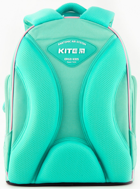 Рюкзак школьный Kite Education Tropical для девочек 780 г 38x29x16.5 см 16 л Бирюзовый (K20-706M-5) Фото
