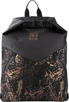 Рюкзак для города Kite City для девочек 300 г 42x34x22 см 24.5 л Черный (K20-920L-1)
