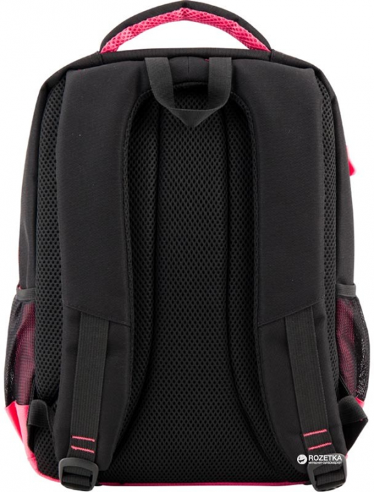 Рюкзак GoPack 38х28х18 см 19 л для девочек Черно-розовый (GO18-115M)&amp;nbsp; Фото