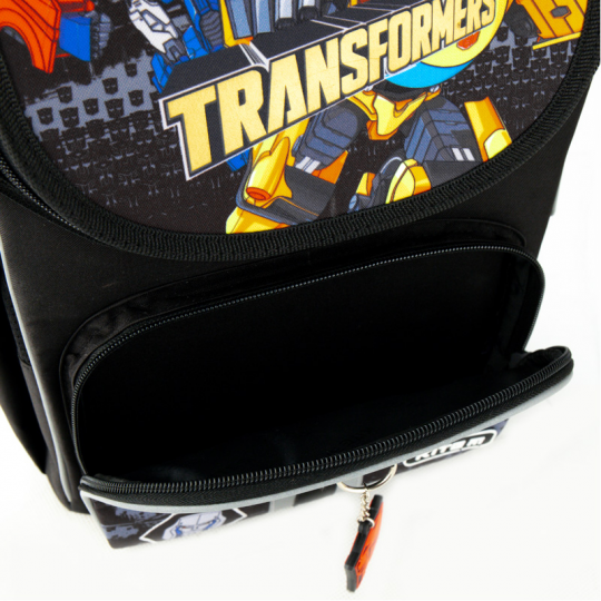 Рюкзак школьный каркасный Kite Education Transformers-1 для мальчиков 950 г 35х25х13 см 11.5 л Черный (TF20-501S-1) Фото