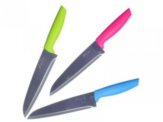 Нож кухонный SS &quot;Color&quot; 24см R17131 (240шт) Фото