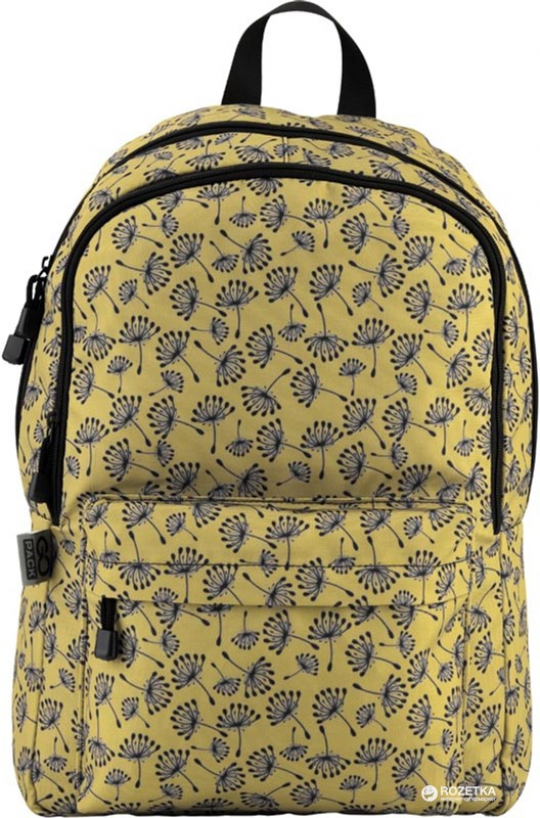 Рюкзак школьный GoPack 44x29x12.5 см 16 л Желтый (GO18-117M-2) Фото