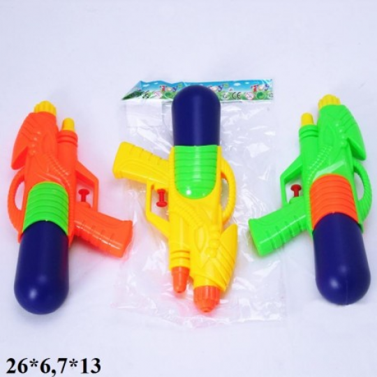Водный пистолет M777 (240шт/2) 4 цвета в пакете 26см Фото