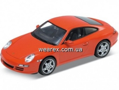 Welly.Сборная модель машинка металл 1:24 Porsche 911(997) Carrera S. Coupe