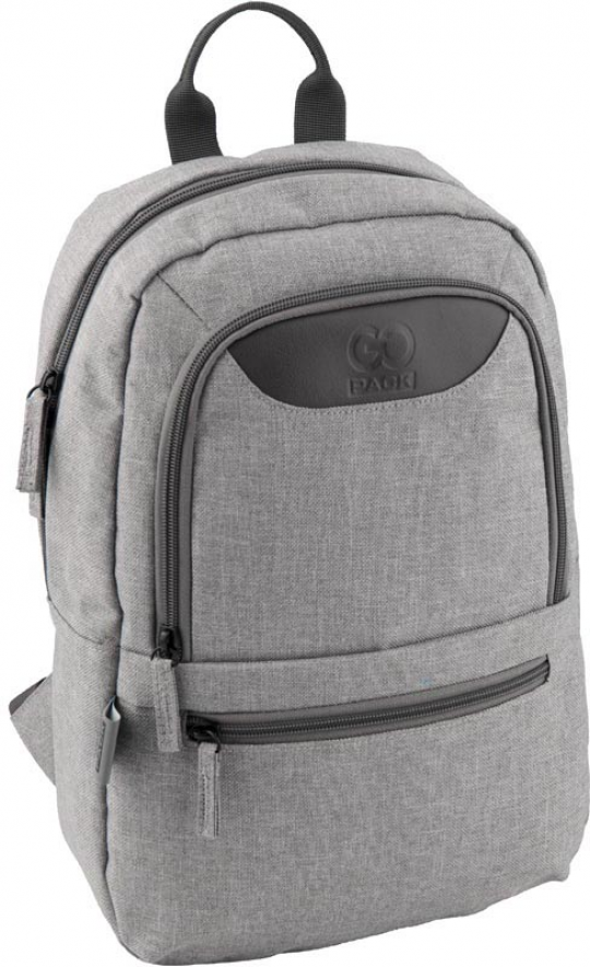 Рюкзак молодежный GoPack 0.32 кг 37x24x9 см 10 л Светло-серый (GO19-119S-2) Фото