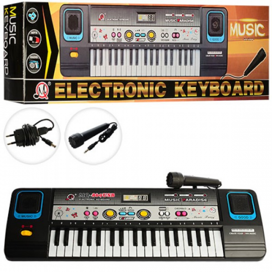 Синтезатор MQ869USB 37 клавиш, микрофон,запись,USB вход, МР3, в коробке, 47-14-6 см Фото
