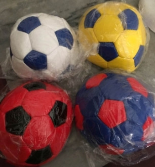 Мяч футбольный BT-FB-0146 EVA размер 2 120г 5цв.ш.к./200/