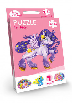Пазлы детские, развивающие «Puzzle For Kids», серия 2, (32шт)