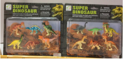 Животные TB013c (240шт/2) динозавры, 2 вида, в коробке 18*22*3 см