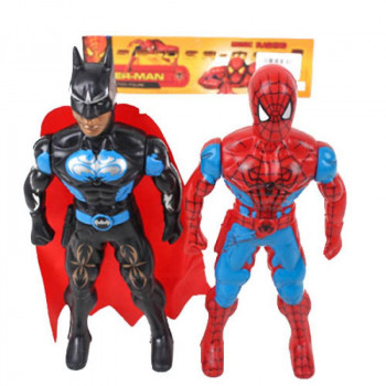 Набор героев Человек-паук и Бетмен 20 см