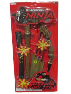 Набор оружия &quot;Ninja &quot; RZ1296 (36шт/2) меч, лук, стрелы на планшетке