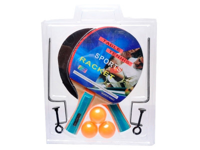 Теннис наст.BT-PPS-0029 ракетки (1см,цвет.ручка)+3мяча+сетка сумка ш.к./50/