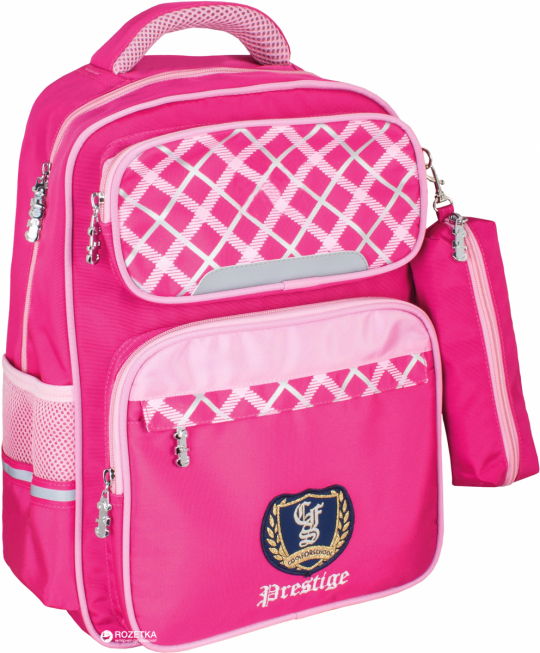 Рюкзак школьный Сool For School 400 16.5&amp;quot; Prestige для девочки Royal Pink (CF86141) Фото