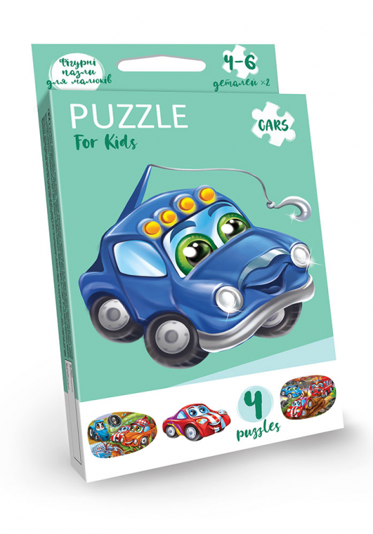 Пазлы детские, развивающие «Puzzle For Kids», серия 2, в кор.9*2,5*13см (32шт) Фото
