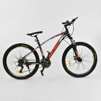 Велосипед Спортивный CORSO 26&quot;дюймов JYT 002 - 8345 BLACK-RED AIRSTREAM (1) Металл, 21 скорость