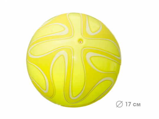 Мяч резиновый 9&quot; 80гр., 4вида в п/э /300/ Фото