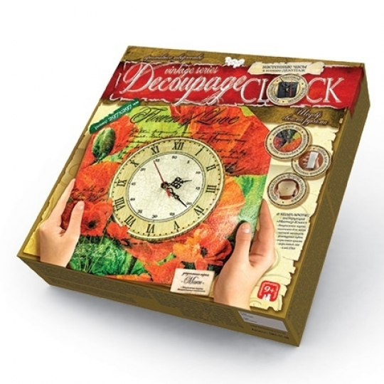 Набор «Decoupage CLOCK» часы декупаж Фото