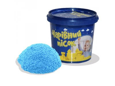 Набір для творчості та розваг  &quot;Чарівний пісок&quot; блакитний з ароматом чорниці 1 кг