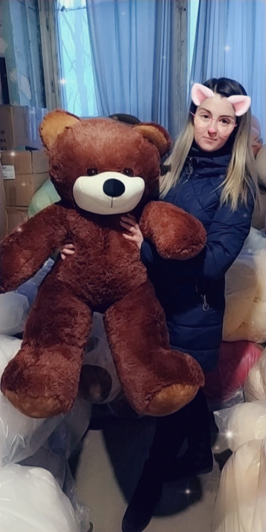 Медведь Игорь 100см, коричневый, пр. Украина Фото