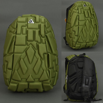 Рюкзак аналог MadPAx зеленый 4-6 класс оливковый