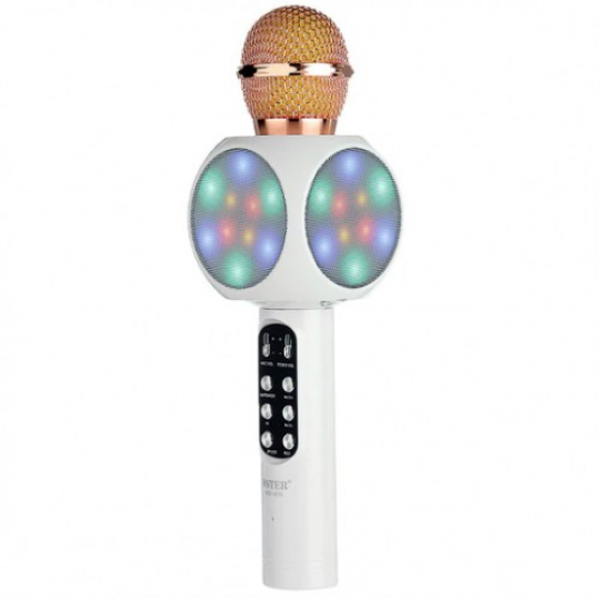 Микрофон-караоке в коробке,USB зарядка, подсветка, Bluetooth, 4 цвета SL-1816 Фото