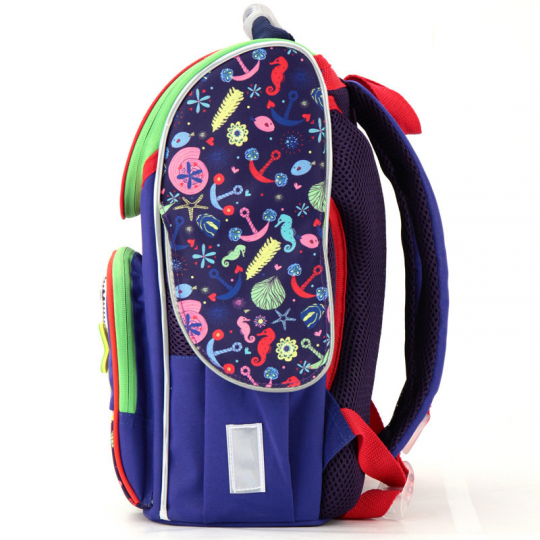 Рюкзак школьный каркасный GoPack 5001 GO17-5001S-2 Синий Фото
