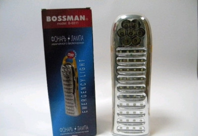 Фонарь/лампа Bossman 7 LED + 40 SMD LED в кор. /1/