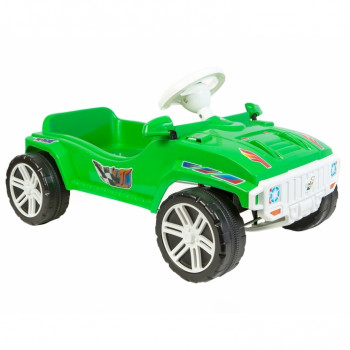 Машинка для катания педальная Орион 792 зеленая