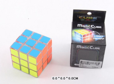 Кубик Рубика 3*3, свет, в кор. 6*6*6см (144шт/2)
