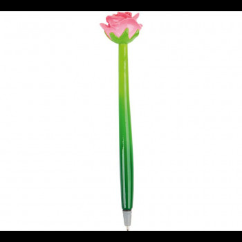 Ручка шариковая с декором цветок