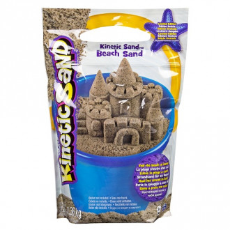 Песок для детского творчества - KINETIC SAND BEACH (натуральный цвет, 1 360 г)