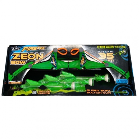Игровой набор - АРБАЛЕТ ZEON (3 стрелы с подсветкой, зеленый) Фото