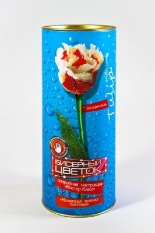 Набор для творчества бисерный цветок Тюльпан Фото