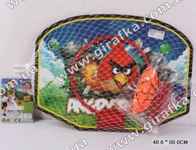 Баскетбольный набор 661555-34 &quot;Angry Birds &quot; корзина с мячoм