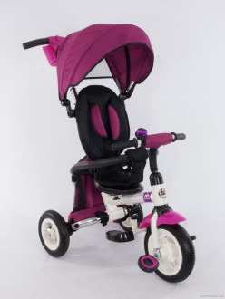 Велосипед детский 3-колесный фиолетовый 668