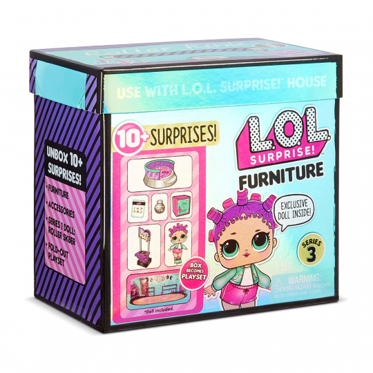 Ігровий набір з лялькою L.O.L. SURPRISE! серії &quot;Furniture&quot; S2 - РОЛЕРДРОМ РОЛЕР-ЛЕДІ Фото