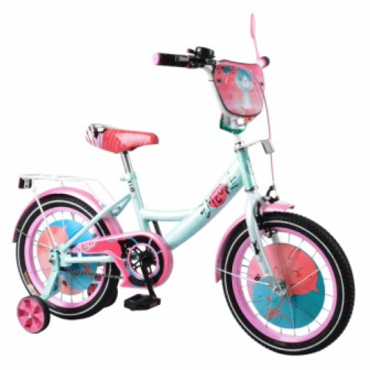 Велосипед 16 дюймов двухколесный для девочки TILLY Meow (T-216218) Фото