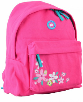 Подростковый рюкзак YES TEEN 29х36х12 см 15 л для девочек ST-30 Fresh fuchsia (555420)