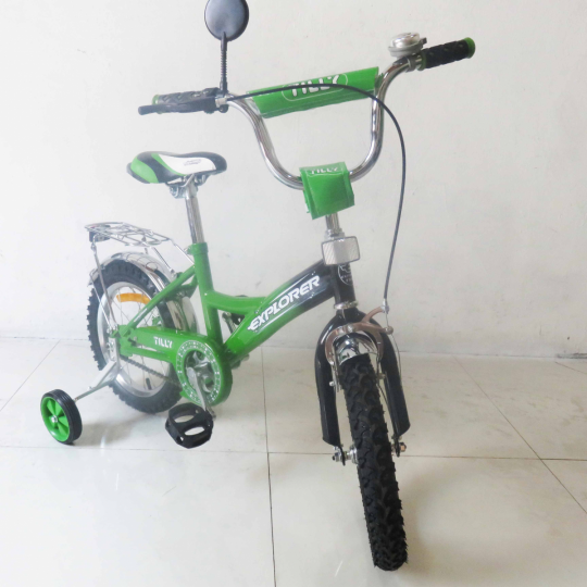 Велосипед EXPLORER 14 T-21414 green + black /1/&quot; Фото