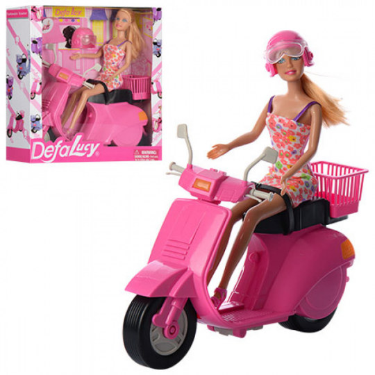 Кукла &quot;Defa Lucy &quot; 8246 скутер, аксессуары Фото