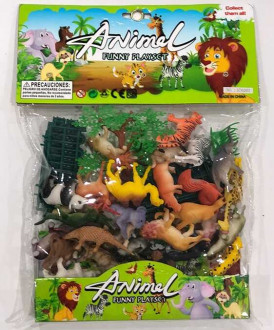 Набор диких животных 370202 (48) в кульке