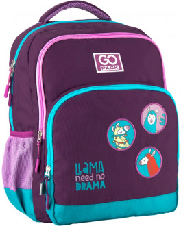 Рюкзак школьный GoPack Education для девочек 450 г 38x28x18 20 л Lama (GO20-113M-4)