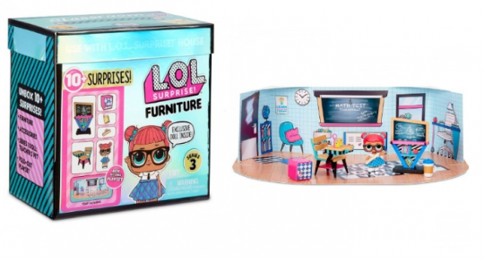 Игровой набор с куклой L.O.L. SURPRISE! серии &quot;Furniture&quot; S2 - КЛАСС УМНИЦЫ, в кор. 15*16*10см Фото