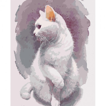 Картины по номерам - Нежный кот (КНО4181) 40*50 см