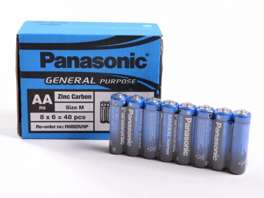 Батарейки Panasonic AA/4 /48/ Фото