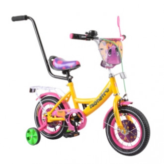 Велосипед TILLY Monstro 12&quot; T-212210 yellow + pink /1/
