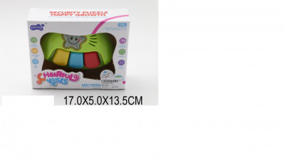 Муз.игрушка для малышей 892 (1300482) батар,на планшете 17*5*13,5см