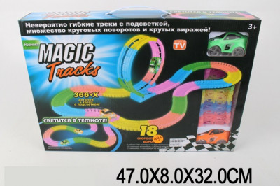 Трек  Magic Tracks PT366 (1649518) (24шт/2) 366 дет, в коробке 47*32*8 см