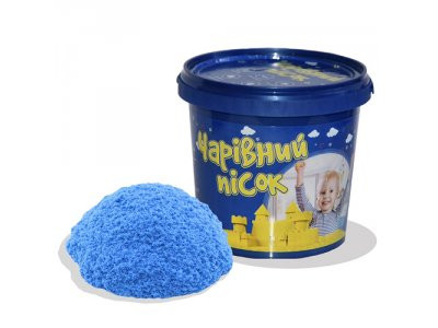 Набір для творчості та розваг  &quot;Чарівний пісок&quot; блакитний 1 кг