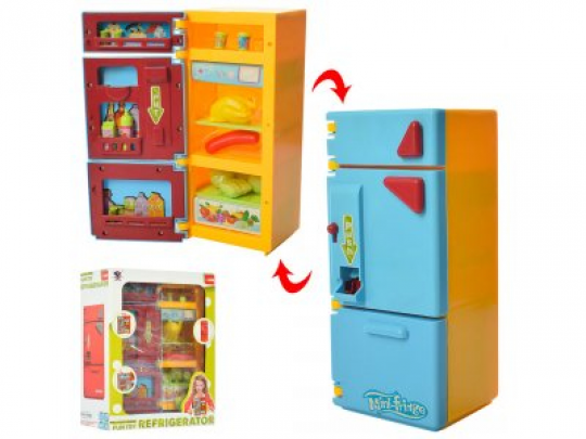 ХолодильникXS-14006-1 (36шт) 22,5см, продукты, в кор-ке, 21-27-10,5см Фото